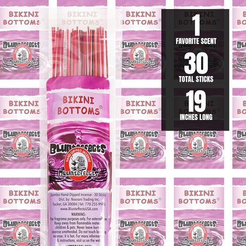 Blunteffects Bikini Bottoms 19 Inch Jumbo Incense Sticks - 30 Sticks in Saudi Arabia