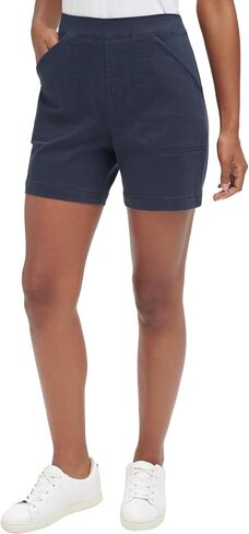 Nautica Women's Pull On Tummy Control Shorts (Navy, X-Large) in Kuwait
