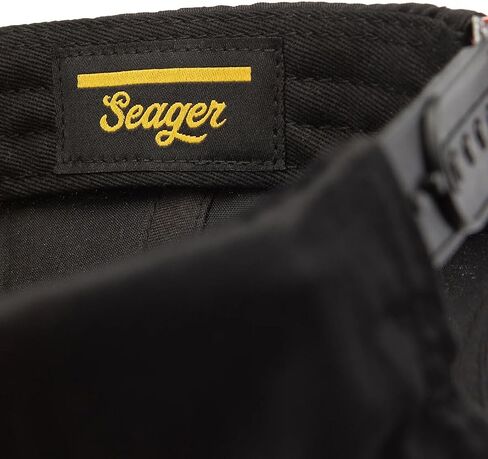 Seager Men's Men's Bradley Ball Cap - MHS23BRADBLK One Size Black in Saudi Arabia