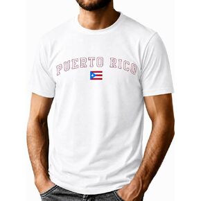 Men's Puerto Rico Shirt Boricua Pride Graphic Tee Casual Short Sleeve T-Shirt Puerto Rican Top in Saudi Arabia
