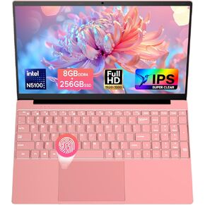 15.6'' Laptop Computer,16GB DDR4 1TB SSD,Quad-Core Intel N5095 CPU(Up to 2.9GHz),Student/Business Laptop with 1080P FHD Display,44WH Battery,2.4/5G WiFi,BT 4.2,Webcam,USB 3.0,Backlit Keyboard(Pink) in Saudi Arabia
