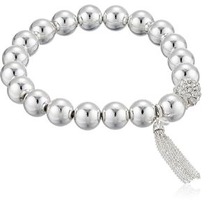 Nine West Women's Boxed Bracelet Pave Heart Stretch in Saudi Arabia