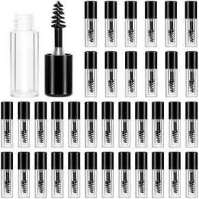36 Pcs Empty Mascara Tubes with Wand (3ml), Refillable Eyelash Brow Tint Tubes, Travel Size Containers for Lash/Brow Oil, Eyebrow Shaping, Perm Aftercare in Saudi Arabia