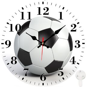 Identiy Lighthouse Coast Sunset Round Wall Clock Non-Ticking Battery Operated,12 Inch Silent Large Number Display Round Analog Wall Clock Decorative for Living Room,Bedroom,Office and Kitchen in Kuwait