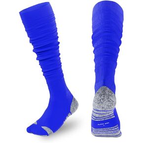 KUTFTBL Pre-Scrunched Football Socks with Built-In Elastic Bands, Moisture-Wicking Performance Fabric in Saudi Arabia