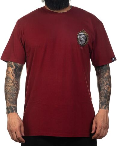 تي شيرت Sullen Men's Mirrors Artist Series Tattoo Lifestyle Graphic من القطن الفاخر بأكمام قصيرة in Kuwait