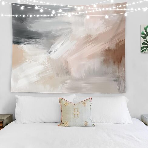 BaoNews Minimalist Neutral Tapestry, Serene Artwork Modern Large Wall Hanging Polyester Tablecloths Tapestry Bedroom Room Living Room Dorm 39.4 x 59.1 Inches in Kuwait