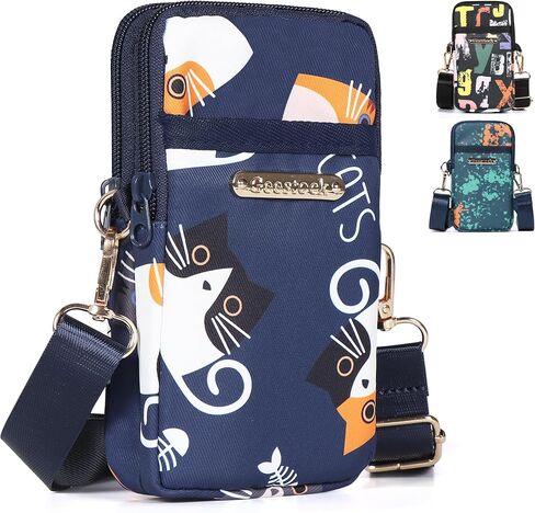 Geestock Lightweight Small Crossbody Bag for Women Cell Phone Purses Travel Pouch Shoulder Bag for Running, Walking in Saudi Arabia