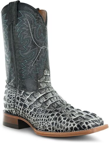 حذاء Soto Boots الرجالي بطباعة Caiman Nuca بمقدمة مربعة H4019 in Kuwait