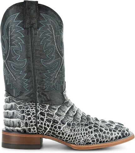 حذاء Soto Boots الرجالي بطباعة Caiman Nuca بمقدمة مربعة H4019 in Kuwait