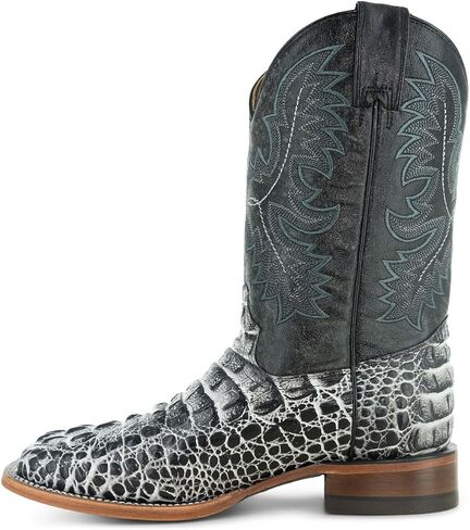 حذاء Soto Boots الرجالي بطباعة Caiman Nuca بمقدمة مربعة H4019 in Kuwait