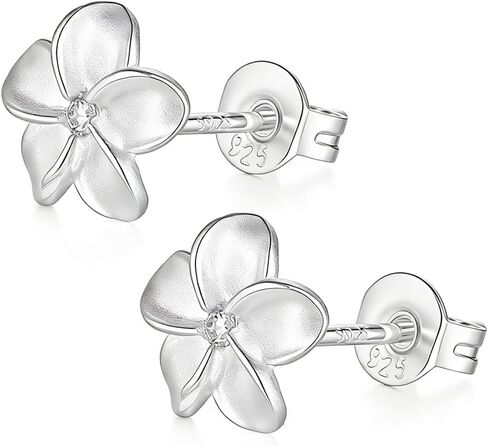 925 Sterling Silver Stud Earrings for Women Hypoallergenic Tiny Daisy Earrings Small Flower Earrings Stud Cute Jewelry in Saudi Arabia