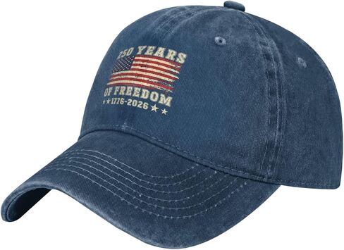 USA 250th Anniversary Sun Hats Black Adjustable Hats Men Women Hat Sports Truck Spoof Cap. in Kuwait