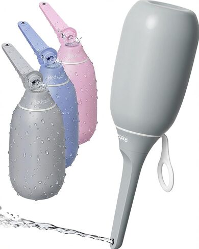 High Pressure Portable Bidet for Travel,Foldable Flip-Top Peri Bottle with Hook Ring,Handheld Bidet Sprayer for Personal Hygiene,BPA-Free,400ML Personal Toilet for Women Men Baby Cleaning(Pink) in Saudi Arabia