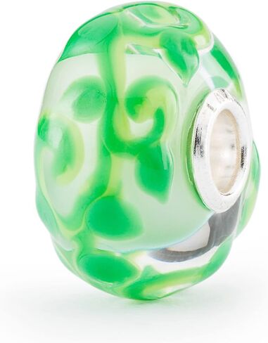 TROLLBEADS Magic Bean Bead - A Symbol of Growth and Potential | Authentic Brand Charm | Glass | Hope & New Beginnings Collection | Designed by Tenzin Phuntsok & Kalden Chophel in Saudi Arabia