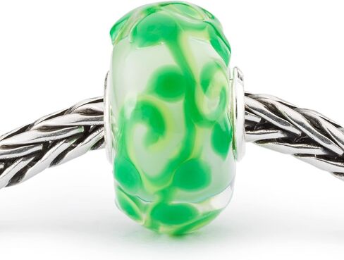 TROLLBEADS Magic Bean Bead - A Symbol of Growth and Potential | Authentic Brand Charm | Glass | Hope & New Beginnings Collection | Designed by Tenzin Phuntsok & Kalden Chophel in Saudi Arabia