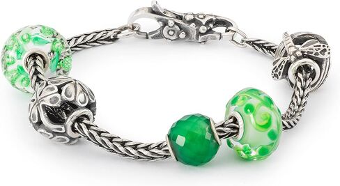 TROLLBEADS Magic Bean Bead - A Symbol of Growth and Potential | Authentic Brand Charm | Glass | Hope & New Beginnings Collection | Designed by Tenzin Phuntsok & Kalden Chophel in Saudi Arabia