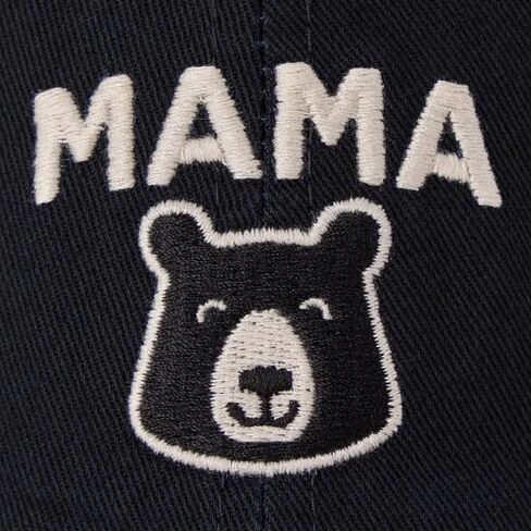 Life is Good Mama Bear-Head Chill Cap, True Black, One Size in Kuwait