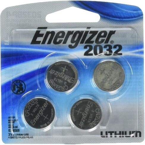 Energizer 2032BP-4 3 Volt Lithium Coin Battery - Retail Packaging in Kuwait