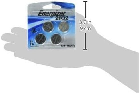 Energizer 2032BP-4 3 Volt Lithium Coin Battery - Retail Packaging in Kuwait