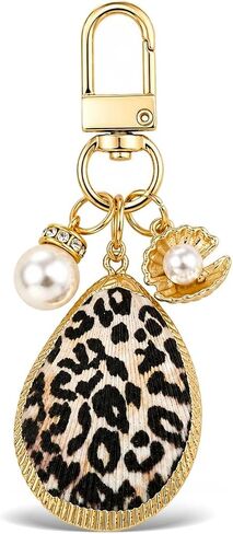 Seashell Keychain with Tassel Shell Bag Charm Boho Tassel Keychain Beach Keychain for Women Summer Accessory in Saudi Arabia