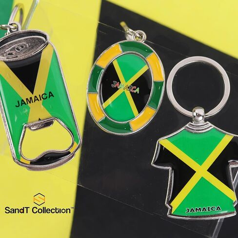 SandT Collection Country Heart Mirror Keychain Souvenir in Kuwait