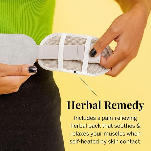 Pixie Rechargeable Heating Pad – Cordless Warming Belt with Adjustable Heat & Vibration Modes, Soft Wearable Heat Wrap for Everyday Comfort, Portable & Rechargeable in Saudi Arabia