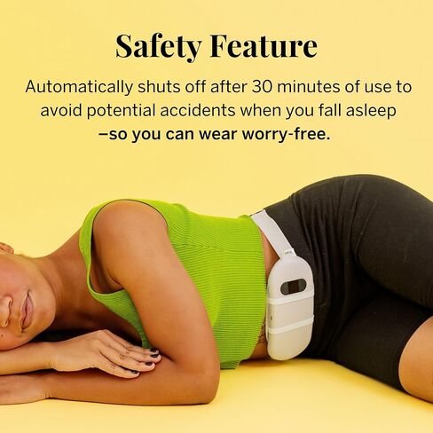 Pixie Rechargeable Heating Pad – Cordless Warming Belt with Adjustable Heat & Vibration Modes, Soft Wearable Heat Wrap for Everyday Comfort, Portable & Rechargeable in Saudi Arabia