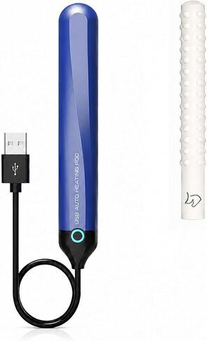USB Auto Heating Stick Heating Rod Warming Stick【42℃ Quick Heating/Auto Temperature Regulation】 Drying Rod Diatomite Absorbent Stick 2-Piece Set in Kuwait