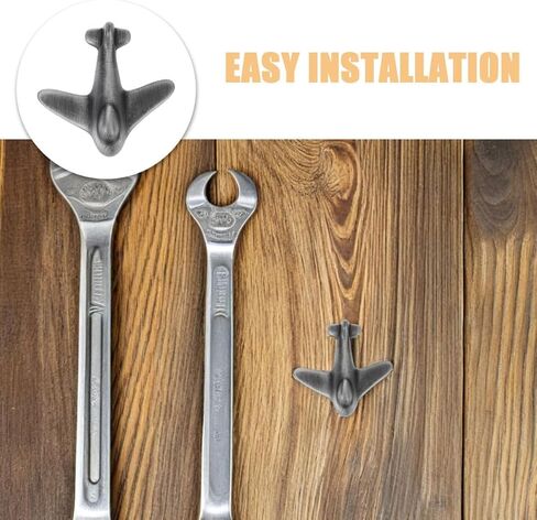 ULTECHNOVO Airplane Cabinet Pulls for Room, 2pcs Zinc Alloy Drawer Handles, Black Brushed Metal Dresser Hardware for Wardrobe and Cabinet Decoration in Saudi Arabia