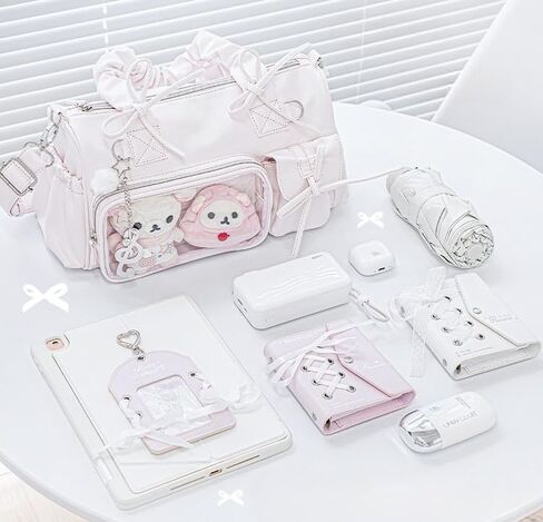 حقيبة كتف Itabag Kawaii اللطيفة - حقيبة Y2k Ita Coquette Balletcore Preppy حقيبة كروس عصرية حقيبة حمل Harajuku in Kuwait