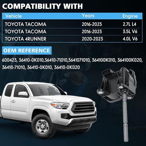 36410-71010 Transfer Shift Actuator for Toyota 4Runner (2020-2023), Tacoma (2016-2023) - 4WD Transfer Case Actuator - Replaces OEM #600423, 3641071010,36410-71010, 36410-0K010, 36410-0K020 in Kuwait