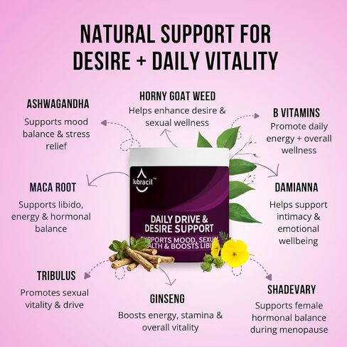 Lubracil Daily Drive & Desire Support* in Saudi Arabia
