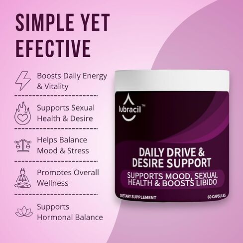 Lubracil Daily Drive & Desire Support* in Saudi Arabia