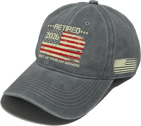 Retirement Gifts for Men Women,Retired Hat,Retirement 2026 Decorations,Adjustable Cap-Gift for Dad, Mom,Husband,Wife in Saudi Arabia