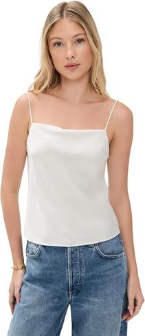 alice + olivia Women's Harmon Drapey Slip Tank in Saudi Arabia