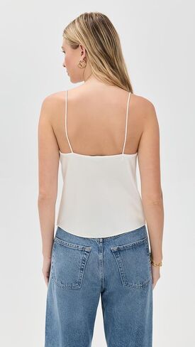 alice + olivia Women's Harmon Drapey Slip Tank in Saudi Arabia