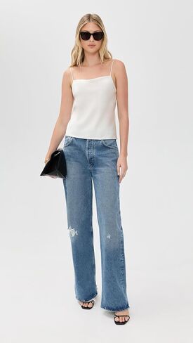 alice + olivia Women's Harmon Drapey Slip Tank in Saudi Arabia