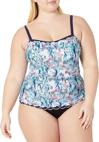 Profile by Gottex Women's Sweetheart Cup Sized Tankini Top Swimsuit in Kuwait