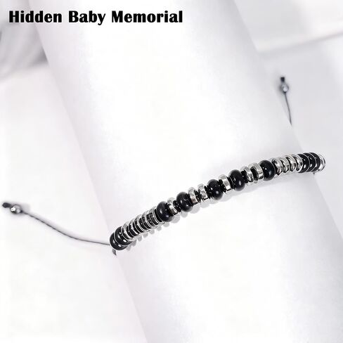 Miscarriage Gifts for Mothers Fathers, Loss Grief Miscarriage Morse Code Bracelet for Women, Sympathy Gift Memorial Gifts, Pregnancy Loss Jewelry in Saudi Arabia