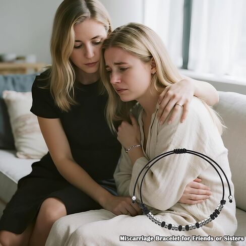 Miscarriage Gifts for Mothers Fathers, Loss Grief Miscarriage Morse Code Bracelet for Women, Sympathy Gift Memorial Gifts, Pregnancy Loss Jewelry in Saudi Arabia