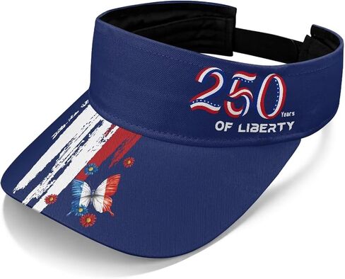 United States 250th Anniversary Sun Hat Patriotic Sun Visor Hats Independence Day Sports Summer Visors in Saudi Arabia
