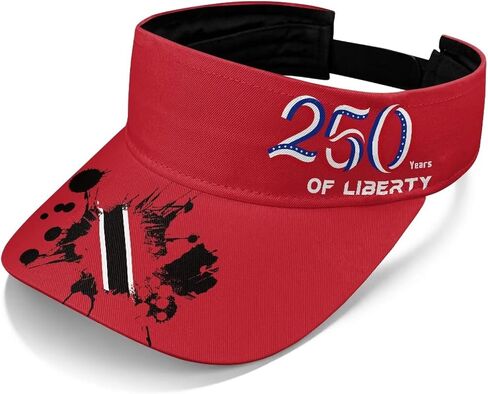 United States 250th Anniversary Sun Hat Patriotic Sun Visor Hats Independence Day Sports Summer Visors in Kuwait