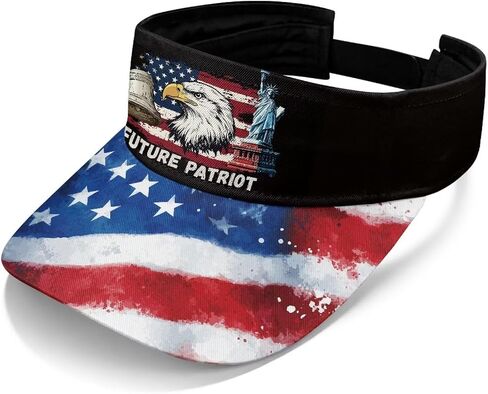 United States 250th Anniversary Sun Hat Patriotic Sun Visor Hats Independence Day Sports Summer Visors in Kuwait