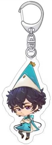 Witch Hat Atelier Acrylic Keychain Anime Chibi Charm Coco Qifrey Agott Tetia Richeh Olruggio Key Ring in Kuwait