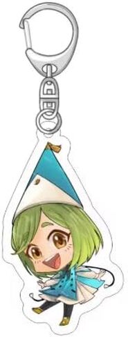 Witch Hat Atelier Acrylic Keychain Anime Chibi Charm Coco Qifrey Agott Tetia Richeh Olruggio Key Ring in Kuwait