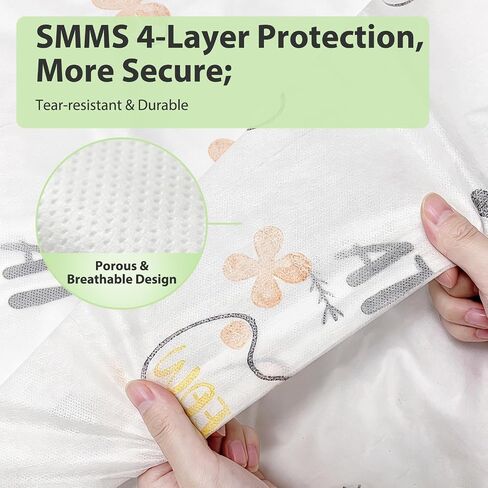 Disposable Bed Sheets – Portable Disposable Bed Sheet for Hotel Business Trip – Light Weight Breathable Disposable Bedding Set – Travel Bedding Cover Portable Bedspread Sheet and Pillowcase in Saudi Arabia