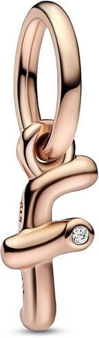 PANDORA Charm colgante Moments 782532C01 Letra f in Kuwait