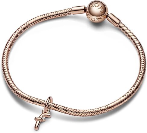 PANDORA Charm colgante Moments 782532C01 Letra f in Kuwait
