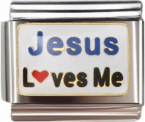 Italian Bracelet Charm,9mm,Golden Cross,Country & Culture > Religion in Saudi Arabia